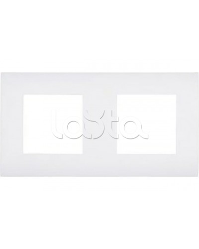 Накладка розетки телефонной или компьютерной 22,5х45 мм под рамку LK45 Экопласт (854204) в Балашихе Аксессуары для кабель-канала Pintop.ru