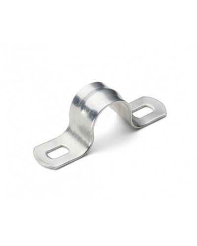 Скоба металлическая двухлапковая 16-17 мм под саморез (100 шт/уп) ПожТехКабель в Балашихе Держатели, клипсы, скобы Pintop.ru