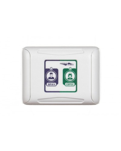 Кнопка присутствия/сброса и вызова врача Hostcall MP-434W2 в Балашихе Система оповещения и трансляции Hostcall Pintop.ru