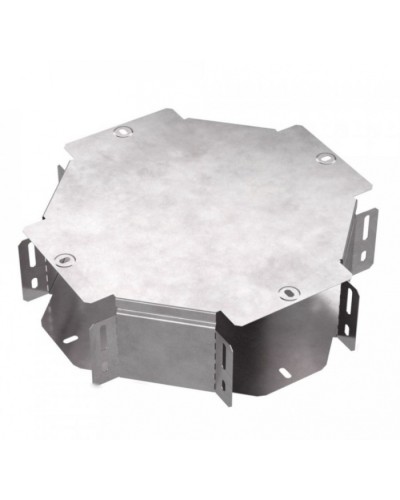 Х-образный ответвитель с крышкой Стандарт 150х100 Промрукав (PR16.0461) в Балашихе Аксессуары для лотков Pintop.ru