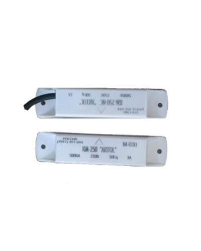 Датчик положения магнитогерконовый Магнито-Контакт КМ-250-NС ARTOL (c магнитом М-030) в Балашихе Извещатели охранные Pintop.ru