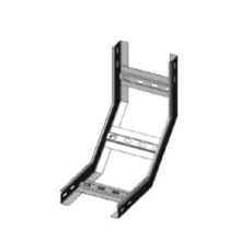 Угол вертикальный внутренний 90° 300х80 (1,2) для лестничного лотка ПожТехКабель (650-914)