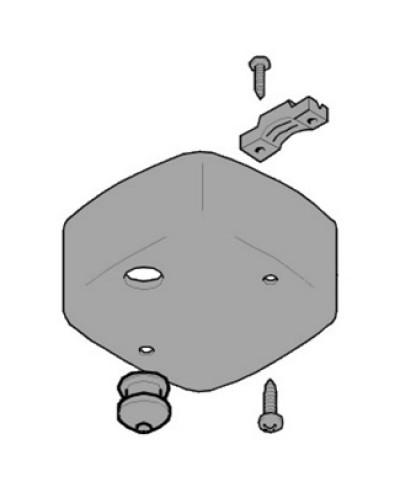 Крышка привода нижняя FLEX Came 119RID150 в Балашихе Запчасти для шлагбаумов и автоматики Pintop.ru