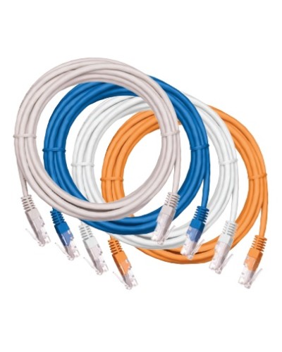 Шнур коммутационный NETLAN U/UTP 4 пары, Кат.5е (Класс D), 100МГц, 2хRJ45/8P8C, T568B, заливной, многожильный, BC (чистая медь), PVC нг(B), белый, 3м, уп-ка 10шт. NETLAN EC-PC4UD55B-BC-PVC-030-WT-10 в Балашихе Патчкорды (медные) Pintop.ru