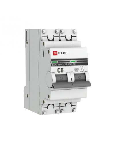 Дифференциальный автомат АВДТ-63 10А/30мА (характеристика C, электронный, тип АС) 6кА EKF (DA63-10-30e-AC) в Балашихе Электротехническое оборудование Pintop.ru