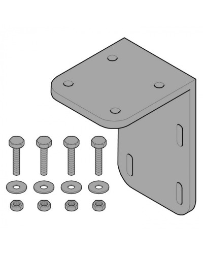 Кронштейн крепления к стене C003 C004 Came 119RICX011 в Балашихе Запчасти для шлагбаумов и автоматики Pintop.ru