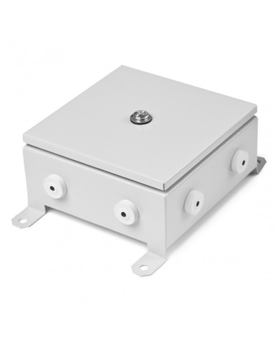 Коробка монтажная огнестойкая металлическая герметичная КМОМГ (12к х 2,5мм) 150х200х60 IP 54 (6 вводов) ПожТехКабель (076-403) в Балашихе Распределительные коробки Pintop.ru