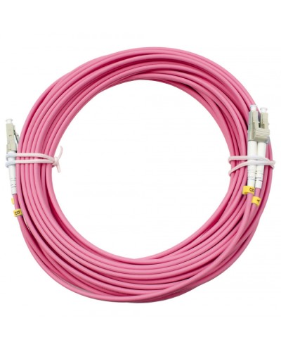 Шнур оптический duplex LC-LC 50/125 mm OM4 15м LSZH Cabeus FOP-50-OM4-LC-LC-15m в Балашихе Патч-корды оптические Pintop.ru