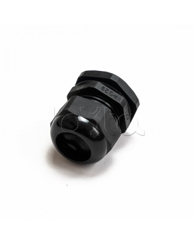 Кабельный ввод (сальник) PG 29 (IP68) d отверстия 18-25 мм черный (2 шт/уп) Промрукав (PR08.7077) в Балашихе Аксессуары для лотков Pintop.ru