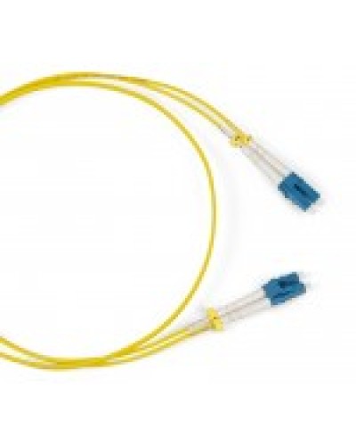 Патч-корд волоконно-оптический SM 9/125 (OS2), LC/UPC-LC/UPC, duplex, LSZH, 1 м Hyperline FC-D2-9-LC/UR-LC/UR-H-1M-LSZH-YL (FC-9-LC-LC-UPC-1M) в Балашихе Патч-корды оптические Pintop.ru