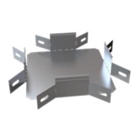 Ответвитель Х-образный горизонтальный 400х80 (0,7) ПожТехКабель (566-104)