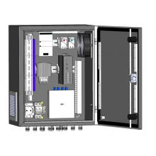 Узел коммутации всепогодный SpaceCam SC-Box-L2-8GP-240-2G-UPS(F)