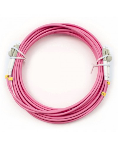 Шнур оптический duplex LC-LC 50/125 mm OM4 5м LSZH Cabeus FOP-50-OM4-LC-LC-5m в Балашихе Патч-корды оптические Pintop.ru