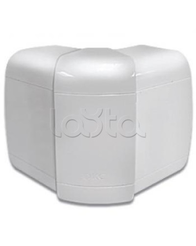 Угол внешний 140х50 мм, изменяемый 80-120°, цвет серый металлик DKC 01452G в Балашихе Аксессуары для кабель-канала Pintop.ru