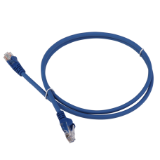 Патч-корд LANMASTER LSZH UTP кат.5e, 14 м, синий LANMASTER LAN-PC45/U5E-14-BL