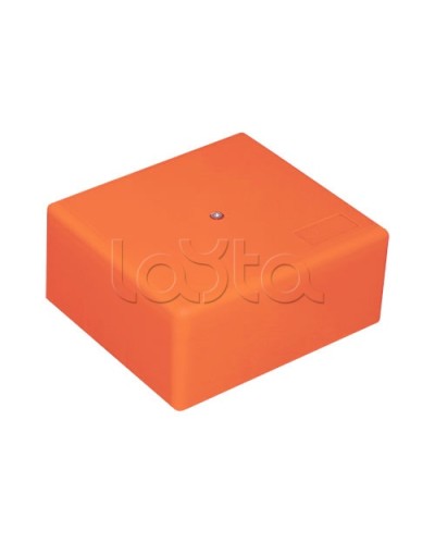 Коробка огн. с глад. стенками,без галогена, IP41, 12P, (1,5-6мм2) (оранж) ОКЛ Экопласт (46281HF) в Балашихе Распределительные коробки Pintop.ru