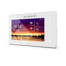 Видеодомофон 7" AccordTec AT-VD 760C/SD WH