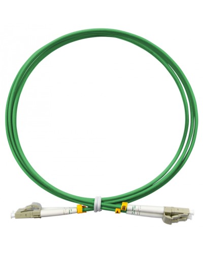 Шнур оптический duplex LC-LC 50/125 mm OM5 1м LSZH Cabeus (FOP-50-OM5-LC-LC-1m) в Балашихе Патч-корды оптические Pintop.ru