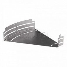 Угол горизонтальный изменяемый 0-45 градусов Стандарт 400х80 Промрукав (PR16.0995)