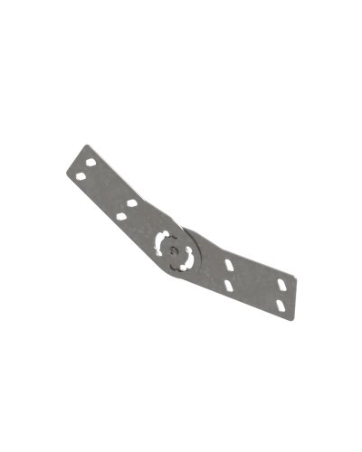 Комплект шарнирных соединителей для лестничного лотка H80 s:2,0 мм HD N КМ-профиль (LSHU2 HD N) в Балашихе Аксессуары для лотков Pintop.ru