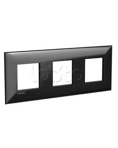 Рамка ARTLEBEDEV Черный квадрат Avanti, 6 мод. DKC 4402906 в Балашихе Аксессуары для лотков Pintop.ru