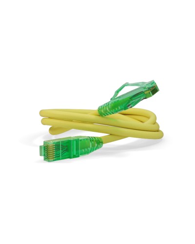 Патч-корд Hyperline PC-LPM-UTP-RJ45-RJ45-C6a-0.5M-LSZH-YL в Балашихе Патчкорды (медные) Pintop.ru