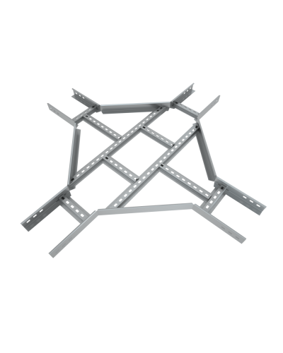Х-разветвитель лестничный 50х300х1,2 мм КМ-Профиль (LXD50-300-1.2) в Балашихе Аксессуары для лотков Pintop.ru