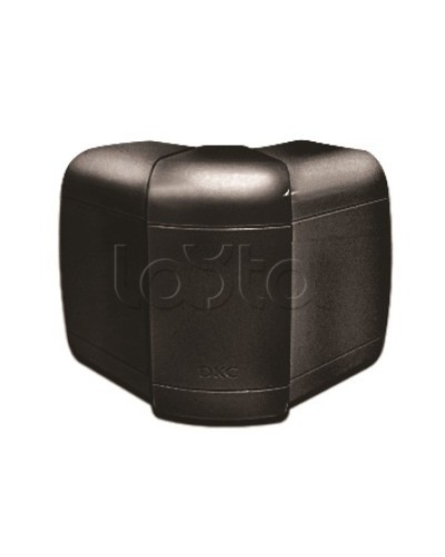 Угол внешний 110х50 мм, измен. черный DKC 01052A в Балашихе Аксессуары для лотков Pintop.ru