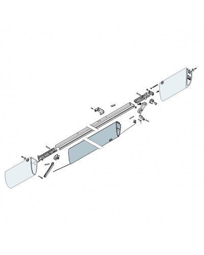 Механизм верхний профиля DF Came 119RIR226 в Балашихе Запчасти для шлагбаумов и автоматики Pintop.ru