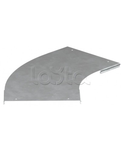 Крышка пов. лестн. LESTA 45град осн. 600мм R300 HDZ IEK (CPG04D-4-45-600-10-HDZ) в Балашихе Аксессуары для лотков Pintop.ru