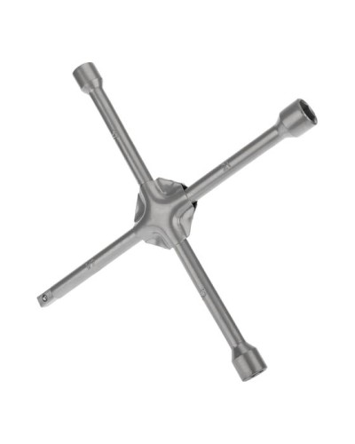 Ключ-крест баллонный 17х19х21 мм, под квадрат 1/2, усиленный, толщина 16 мм REXANT (12-5881) в Балашихе Монтажные материалы Pintop.ru