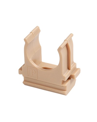 Крепёж-клипса для труб АБС-пластик сосна д32 в малой упаковке (10шт/500шт уп/кор) Промрукав (PR13.0113) в Балашихе Держатели, клипсы, скобы Pintop.ru