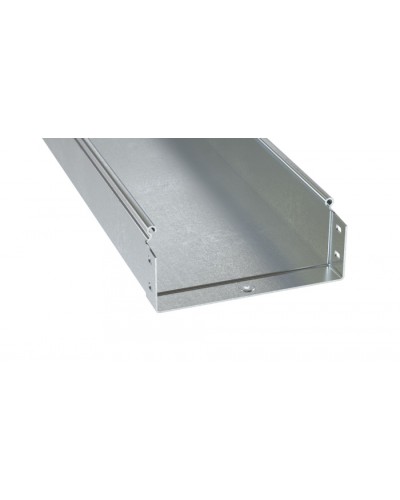Лоток неперфорированный 100х100 L3000 толщ.1,5 мм, горячеоцинкованный DKC (3510115HDZ) в Балашихе Кабельные лотки Pintop.ru