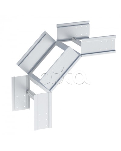 Угол 90 градусов вертикальный внешний лестничный усиленный 150x800 мм (2 мм) EKF (voltp90150800-2) в Балашихе Аксессуары для лотков Pintop.ru