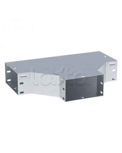 Ответвитель Т-образный 100х400 мм INOX EKF (t10040008-INOX) в Балашихе Аксессуары для лотков Pintop.ru