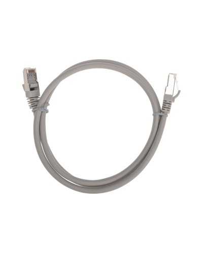 Патч-корд F/UTP, CAT 6, RJ45-RJ45, 26AWG, LSZH, серый, 1м REXANT 02-0210-1 в Балашихе Патчкорды (медные) Pintop.ru
