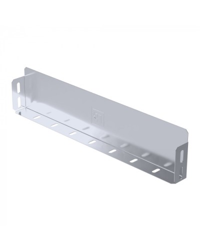 Заглушка лотка Стандарт INOX (AISI 316) 400х80 Промрукав (PR16.2507) в Балашихе Аксессуары для лотков Pintop.ru