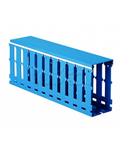 Короб перфорированный, синий RL12 25x60 DKC 00280RL в Балашихе Аксессуары для кабель-канала Pintop.ru