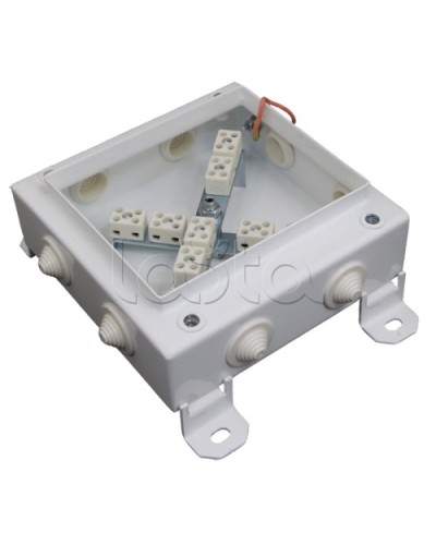 Коробка монтажная огнестойкая Гефест КМ-О (16к*10,0)-IP66 1515, 8 вводов 150х150х60 в Балашихе Распределительные коробки Pintop.ru