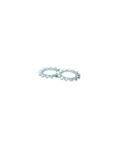 Шайба зубчатая М8 DIN 6798 A (упак. 200 шт) КМ-Профиль (SHZ8) в Балашихе Аксессуары для лотков Pintop.ru