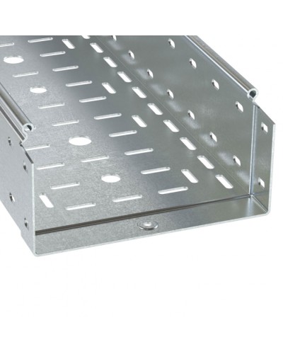 Лоток перфорированный 100х100 L3000 толщ.1,0 мм, горячеоцинкованный DKC (3534110HDZ) в Балашихе Кабельные лотки Pintop.ru
