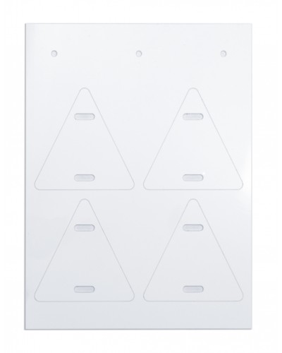 Маркировка для кабеля треугольник 58/55 DKC CIC58554TRW в Балашихе Аксессуары для кабель-канала Pintop.ru