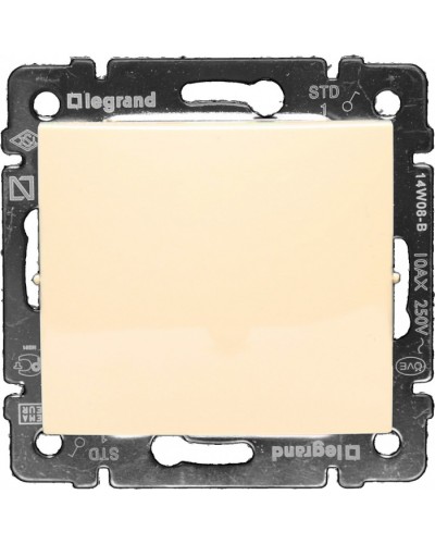 Переключатель промежуточный Valena 10 AX 250 В слоновая кость Legrand 774307 в Балашихе Аксессуары для кабель-канала Pintop.ru