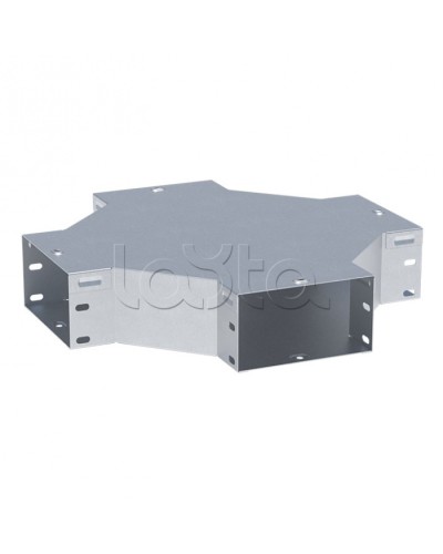 Ответвитель крестообразный 50х300-1,0 мм EKF (x5030008-1) в Балашихе Аксессуары для лотков Pintop.ru