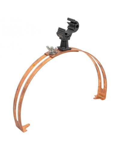 Держатель коньковый регулируемый с пластиковым фиксатором 130-240мм Cu EKFPROxima (lp-d2204-cu) в Балашихе Электротехническое оборудование Pintop.ru