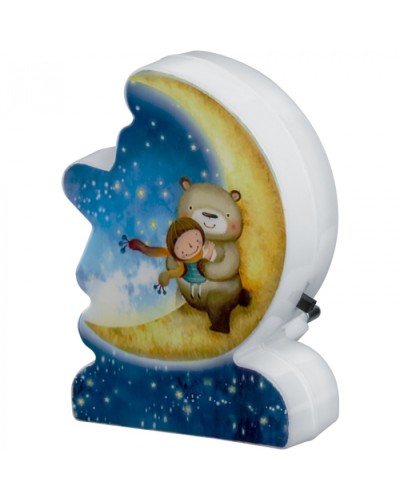 Светильник Navigator 93 115 NNL-SW22 Месяц с выключателем 230В в Балашихе Светильники Pintop.ru