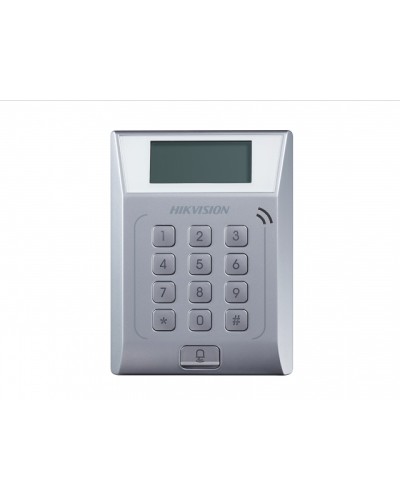 Терминал доступа со встроенным считывателем Mifare карт Hikvision DS-K1T802M в Балашихе Контроллеры Pintop.ru