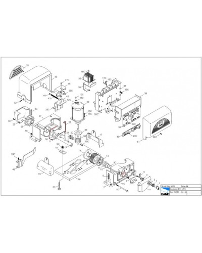Петля для корпуса S4340 Came 119RIR132 в Балашихе Запчасти для шлагбаумов и автоматики Pintop.ru