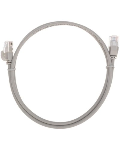 Патч-корд U/UTP, CAT 6A (10G), RJ45-RJ45, 28AWG, LSZH, серый, 1м REXANT 02-0380-1 в Балашихе Патчкорды (медные) Pintop.ru