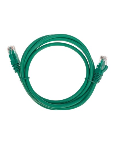 Патч-корд U/UTP, CAT 6, RJ45-RJ45, 26AWG, LSZH, зеленый, 1,5м REXANT 02-0296-105 в Балашихе Патчкорды (медные) Pintop.ru
